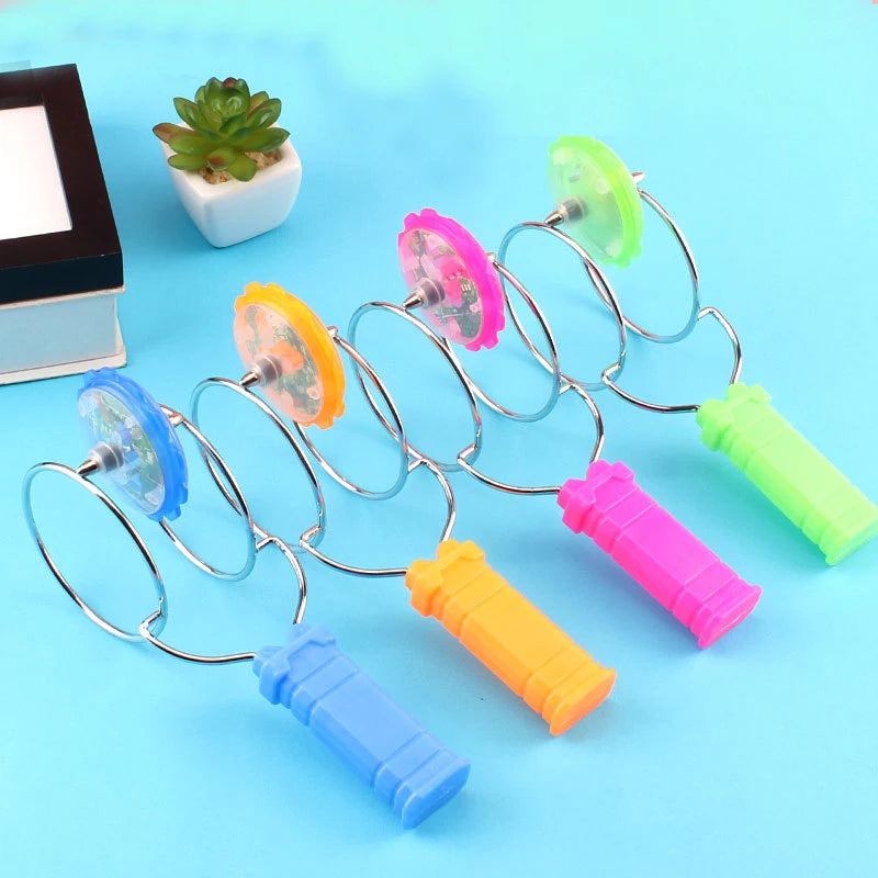 LED Magnetic Spinning Top Toy for Kids