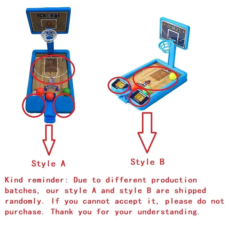 Mini Basketball Shooting Machine Toy for Kids
