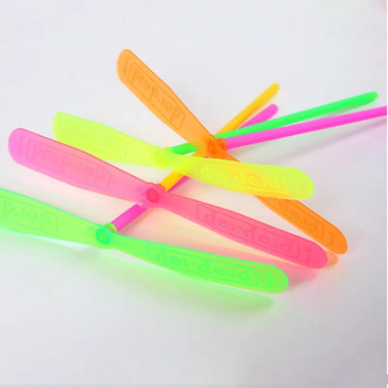 Bamboo Dragonfly Propeller Toy - 10 or 20 Pack
