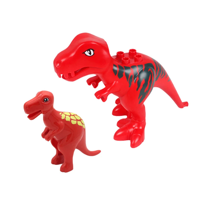 Zoo Animal Building Blocks Set – Compatible with Duplo, Dinosaurs & More