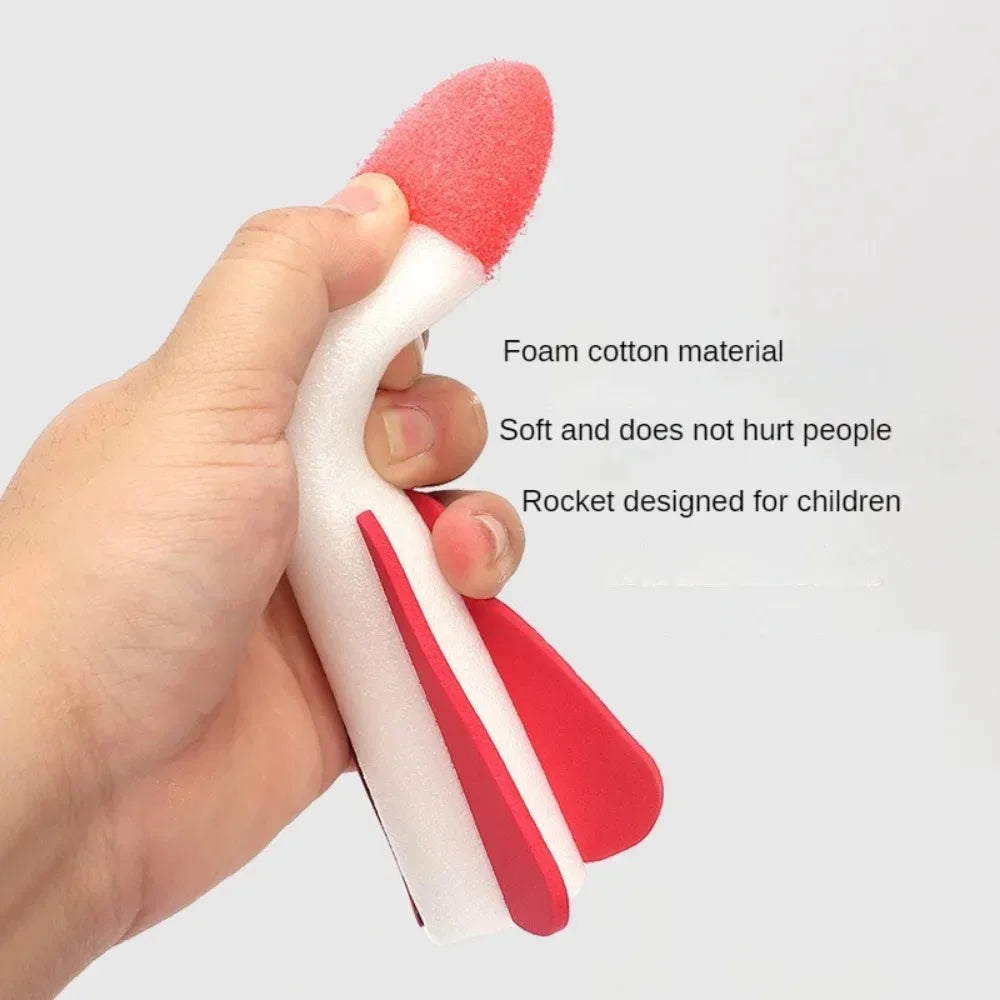 Air-Powered Rocket Launcher Toy for Kids