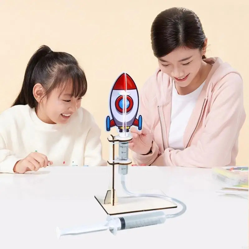 STEM Rocket Launch Kit – Educational Physics Toy for Kids