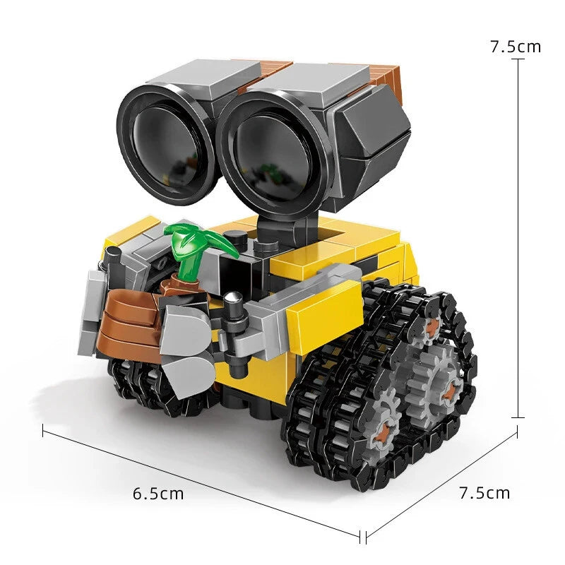 Mini Wall-E Building Block Kit - MOC Movie Model