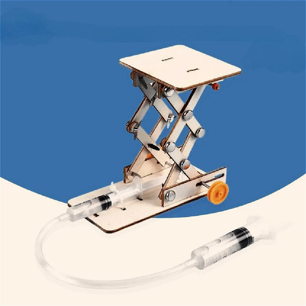 DIY Hydraulic Lift Table – STEM Science Experiment Kit for Kids