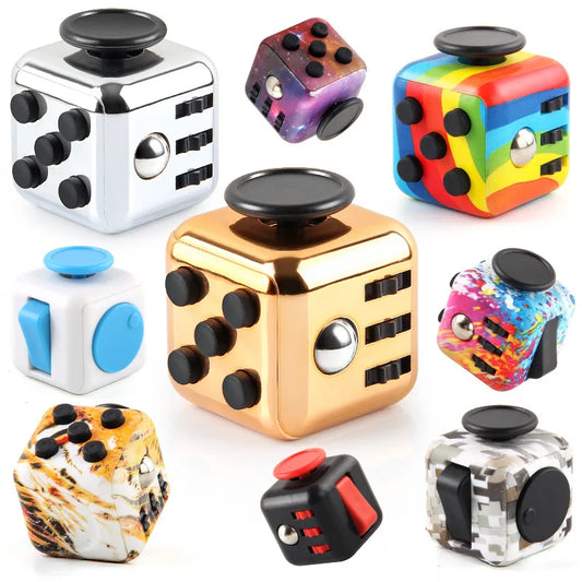Fidget Stress Relief Dice Toy for Kids & Adults