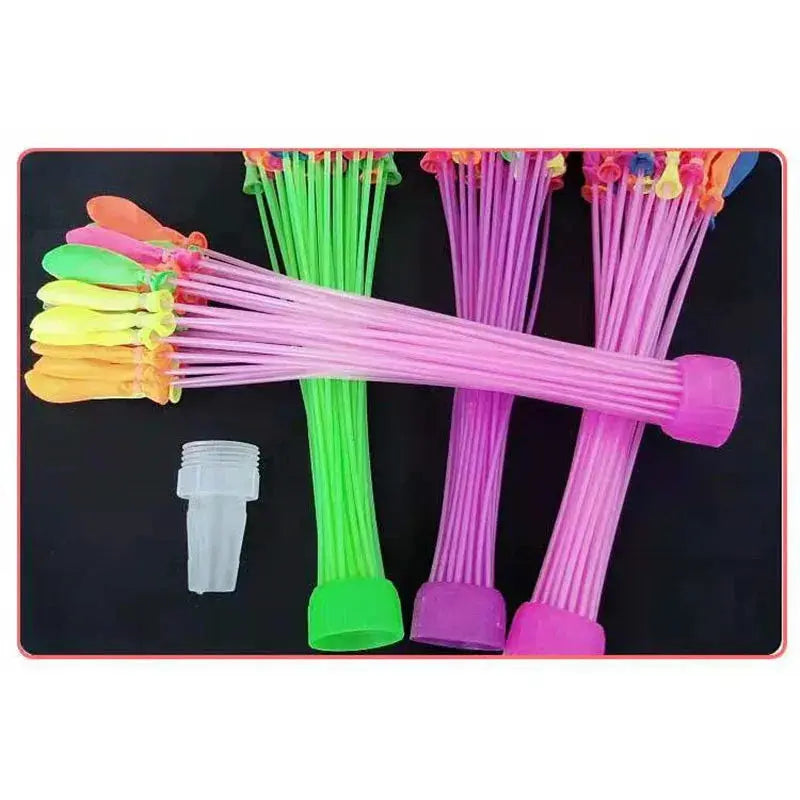 Fast-Fill Water Balloons – 111-Pack Summer Water Bombs