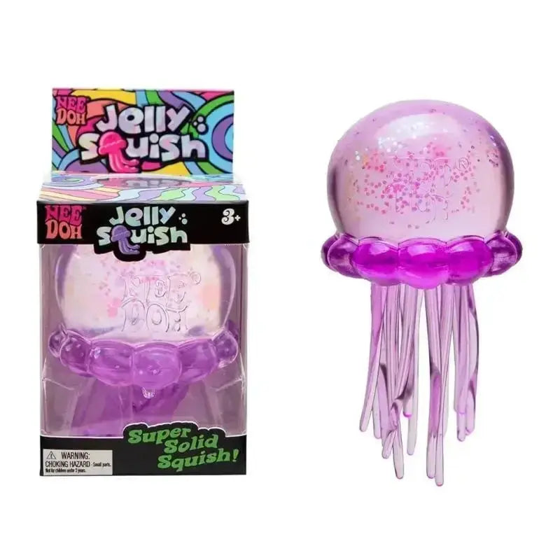 Crystal Jellyfish Squishy – Slow-Rise Squeeze Toy