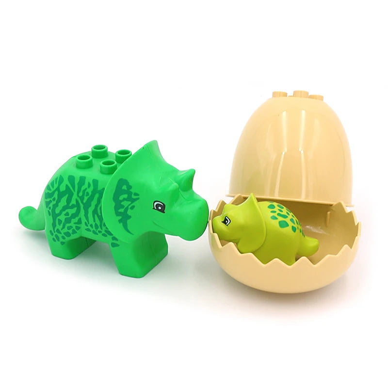 Zoo Animal Building Blocks Set – Compatible with Duplo, Dinosaurs & More