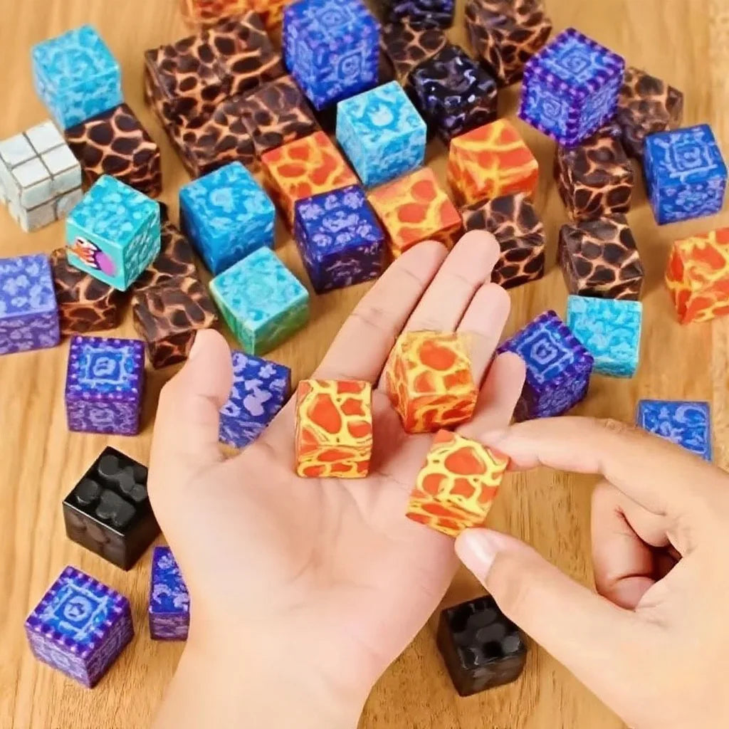 300PCS Magnetic Building Blocks World Cube Magnet World Set for Kid Age 3+ DIY Model Children Stem Best Montessori Sensory Toy
