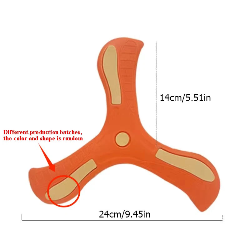 EVA Foam Boomerang Flying Disc Outdoor Toy