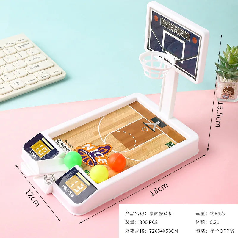 Mini Basketball Shooting Machine Toy for Kids