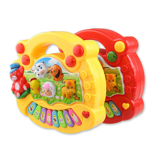Baby Musical Animal Piano – Flashing Keyboard Early Education Toy