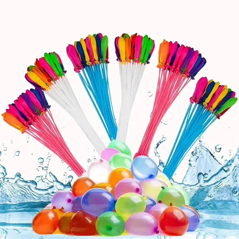 Fast-Fill Water Balloons – 111-Pack Summer Water Bombs