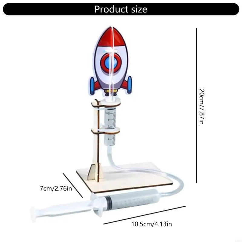 STEM Rocket Launch Kit – Educational Physics Toy for Kids