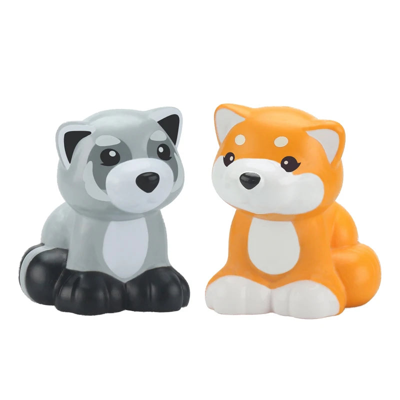 Zoo Animal Building Blocks Set – Compatible with Duplo, Dinosaurs & More