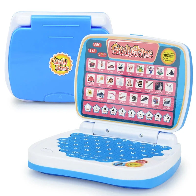 English Learning Laptop Toy – ABC, Numbers & Music for Kids 3+