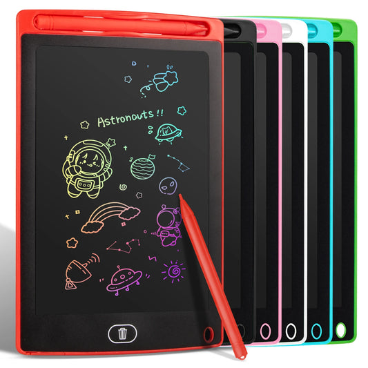 LCD Drawing Tablet for Kids – Rechargeable Erasable Writing Board 6.5–12 Inch