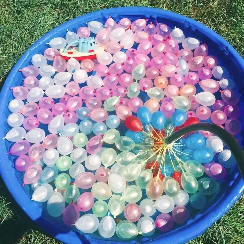 Fast-Fill Water Balloons – 111-Pack Summer Water Bombs