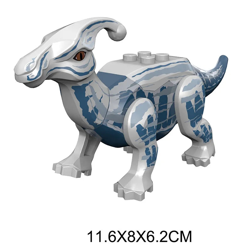 Jurassic Dino World Large Dinosaurs Figures Bricks Building Blocks Velociraptor T-Rex Triceratops Indominus Rex Toys For Kids