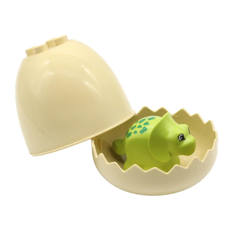 Zoo Animal Building Blocks Set – Compatible with Duplo, Dinosaurs & More