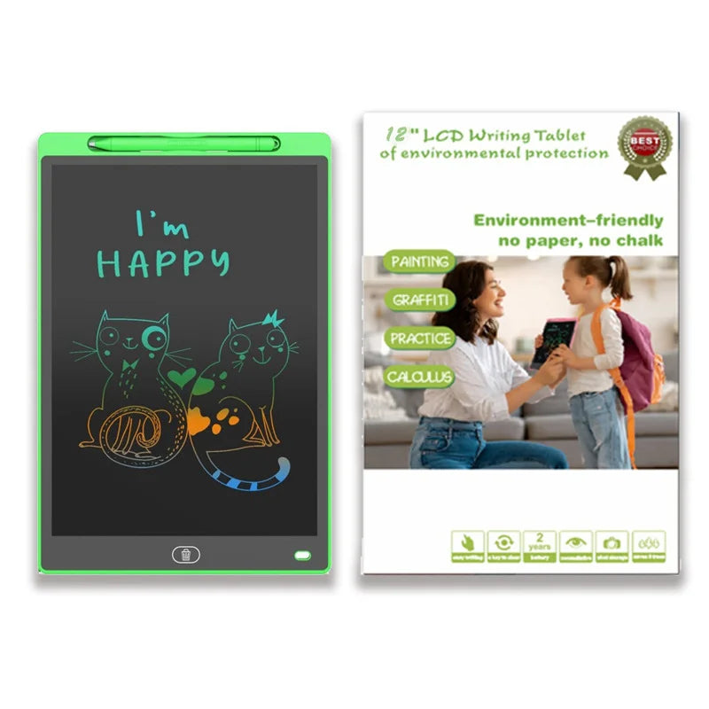 8.5 Inch LCD Writing Board – Reusable Erasable Drawing Tablet for Kids