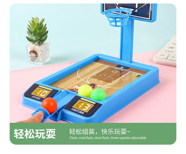Mini Basketball Shooting Machine Toy for Kids