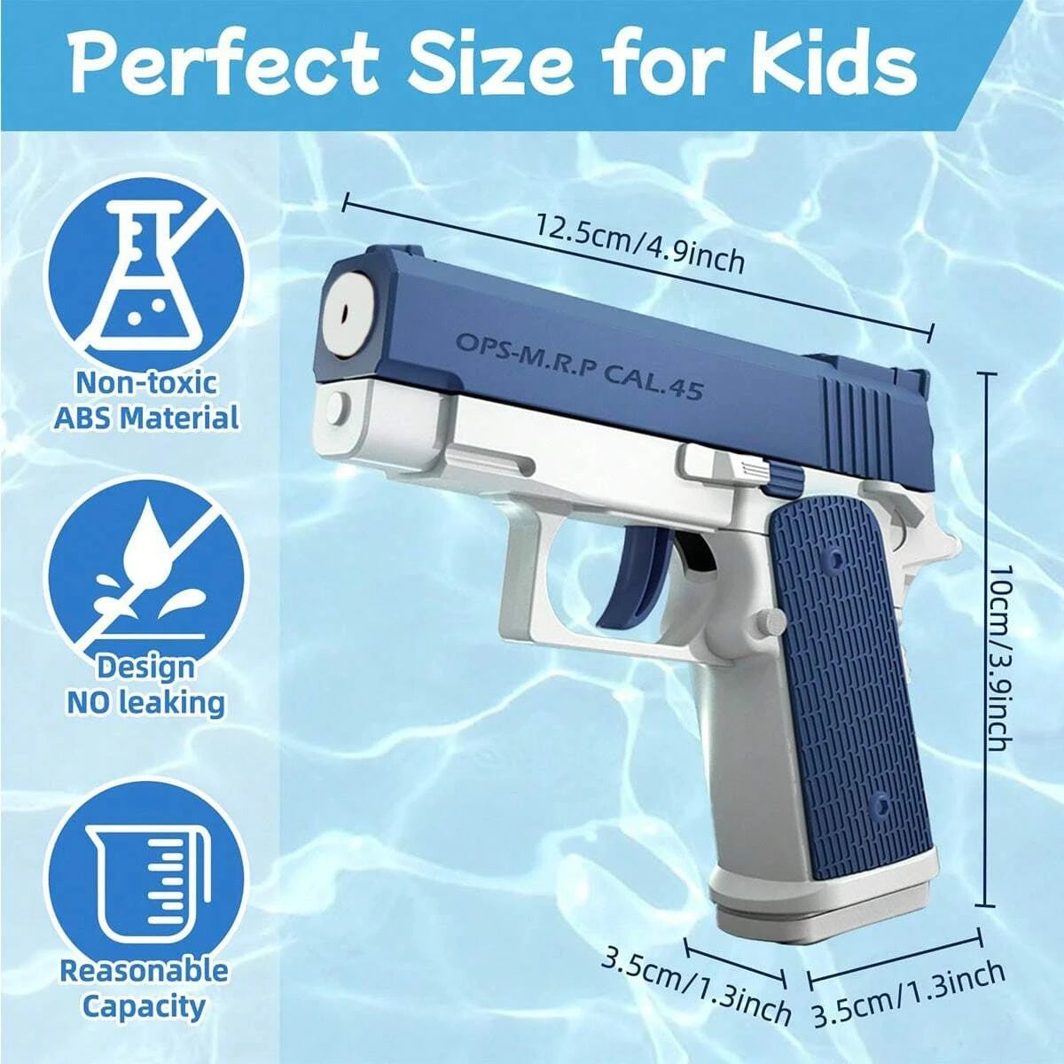 M1911 Water Gun Pistol Toy for Kids & Adults