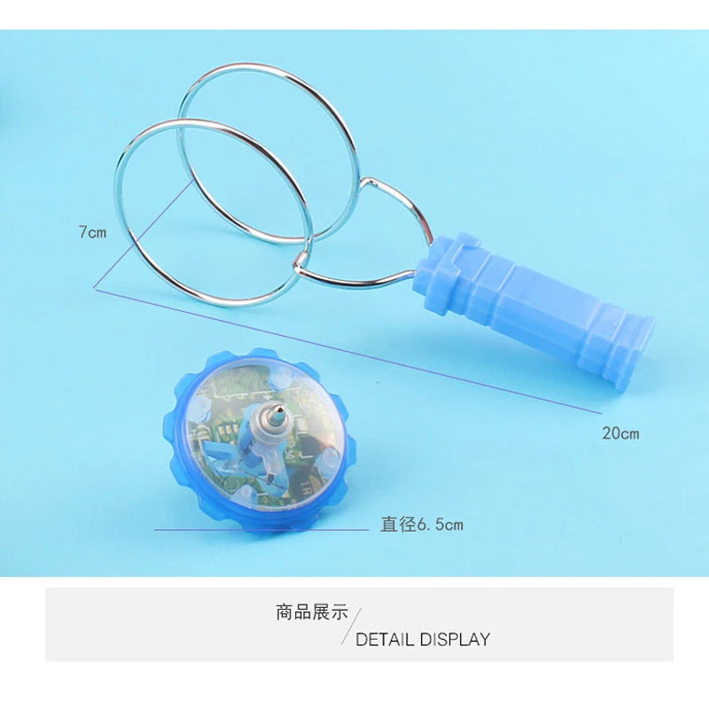 LED Magnetic Spinning Top Toy for Kids