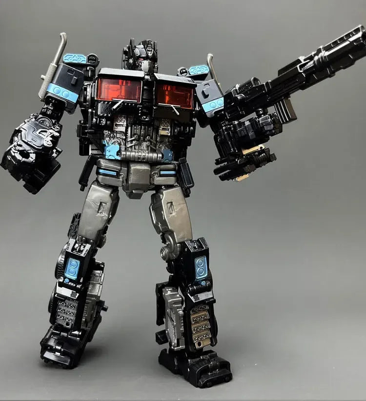 Robot Car Alloy Action Figure – Anime Series Collectible Toy for Kids