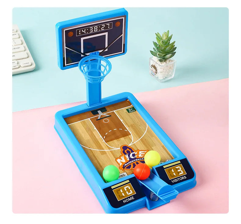 Mini Basketball Shooting Machine Toy for Kids