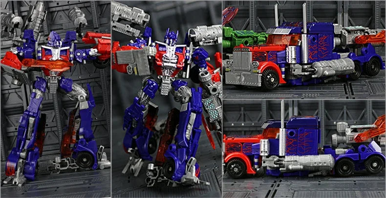 Robot Car Alloy Action Figure – Anime Series Collectible Toy for Kids