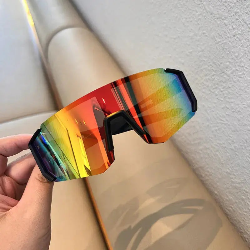 Kids Sport Sunglasses 2-Pack – UV400 Sand & Glare Protection – black red