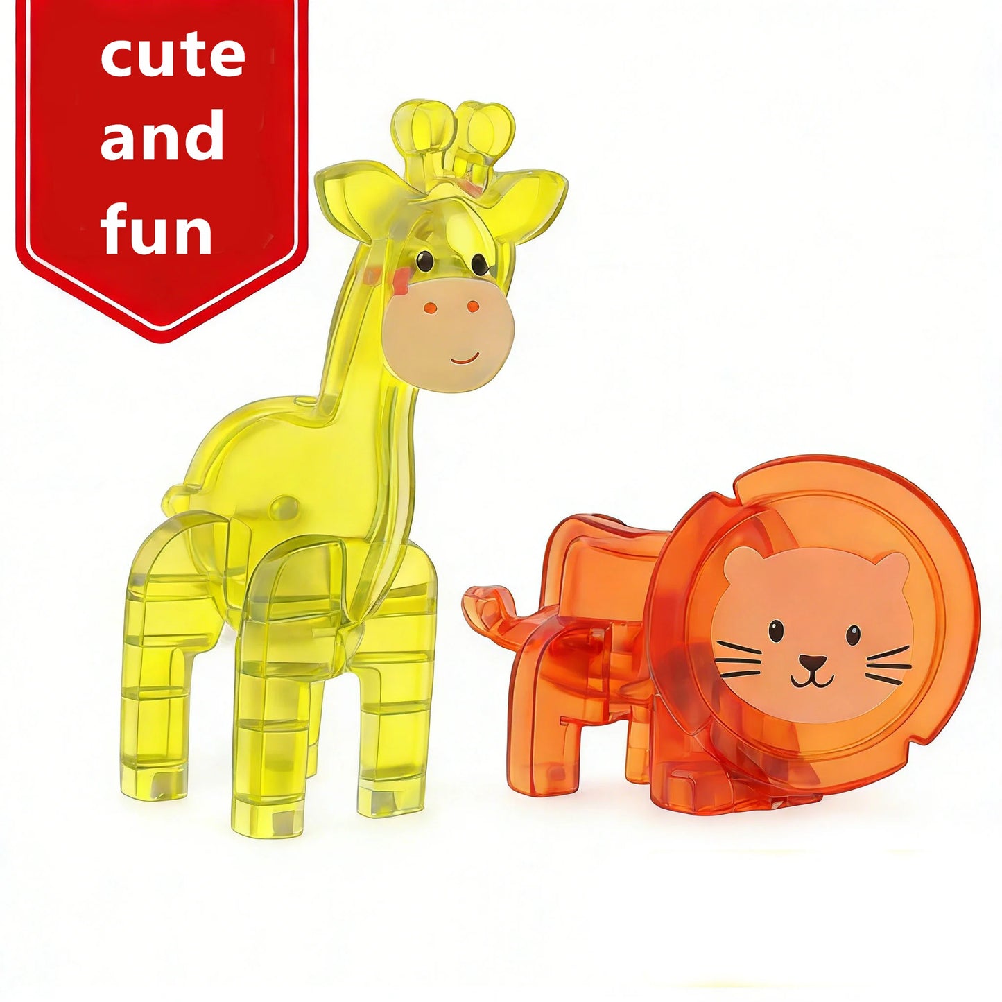Magnetic Tile Animal Accessories – Mini Animal Puzzle Add-Ons for Kids
