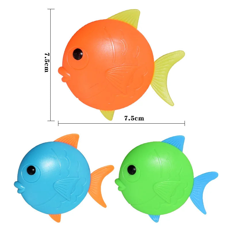 Kids Pool Diving Toy Set – Shark, Rocket & Ocean Friends