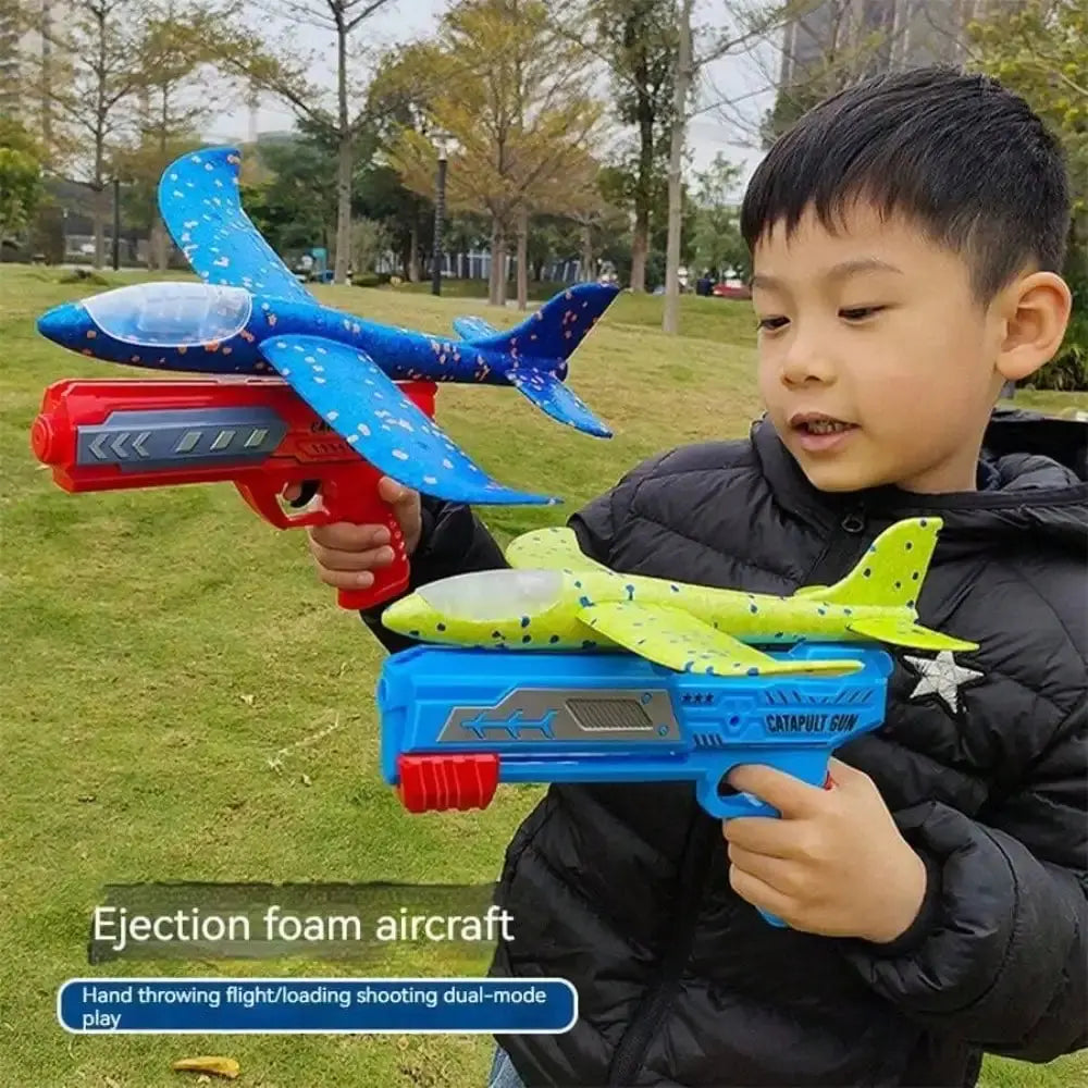 Foam Catapult Planes – Outdoor Glider Launch Set