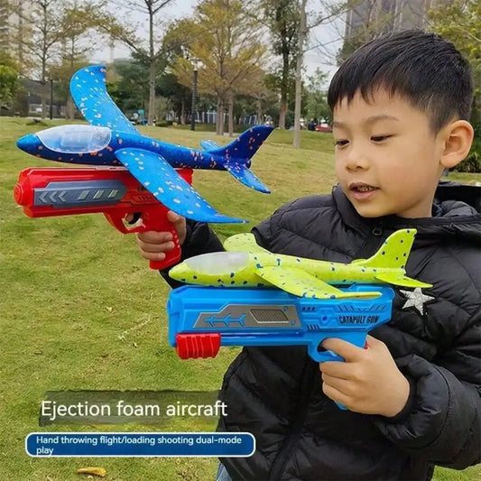 Foam Catapult Planes – Outdoor Glider Launch Set