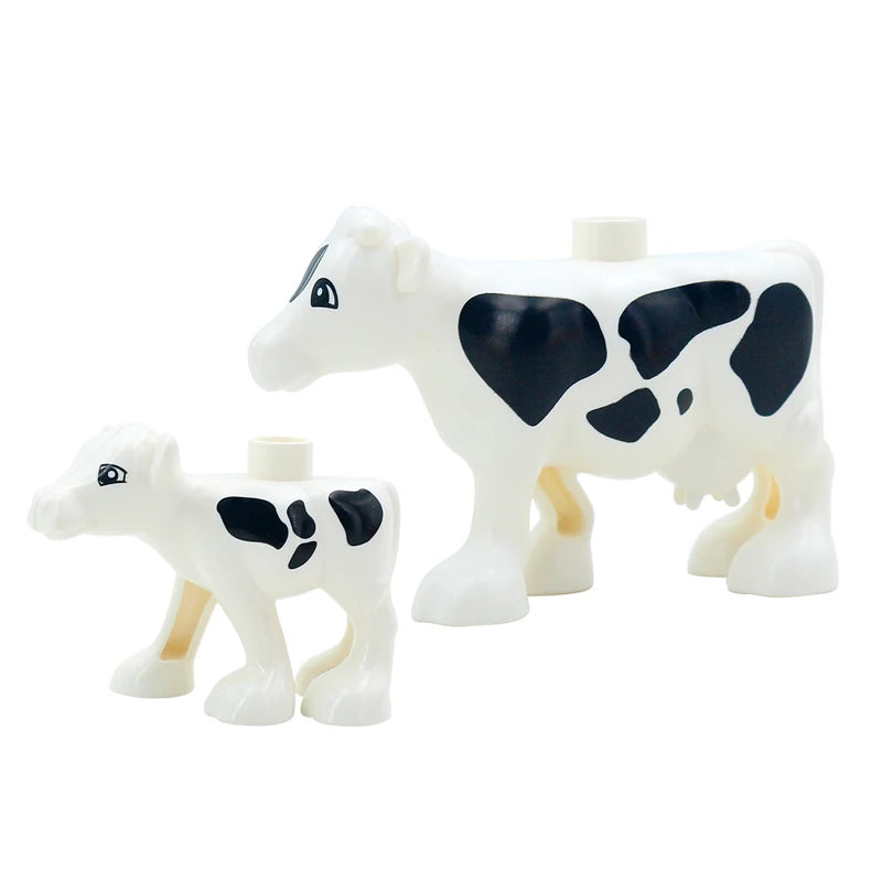 Zoo Animal Building Blocks Set – Compatible with Duplo, Dinosaurs & More
