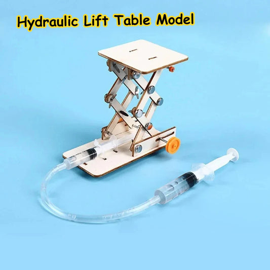 DIY Hydraulic Lift Table – STEM Science Experiment Kit for Kids