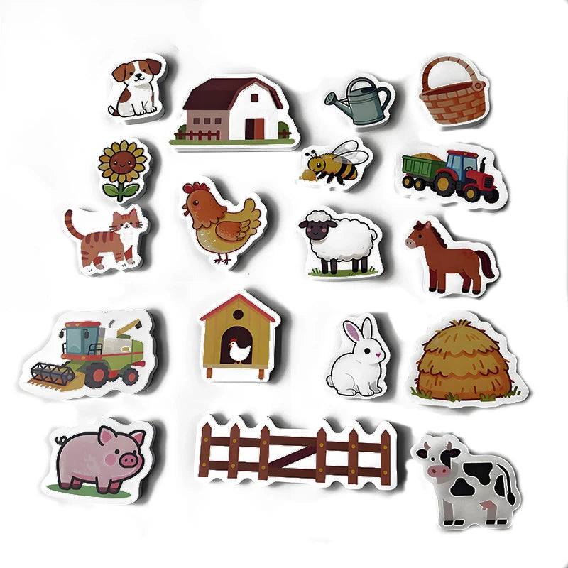 EVA Foam Animal Bath Sticker Toys for Kids