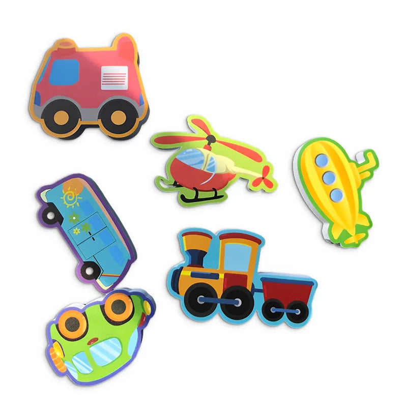 EVA Foam Animal Bath Sticker Toys for Kids