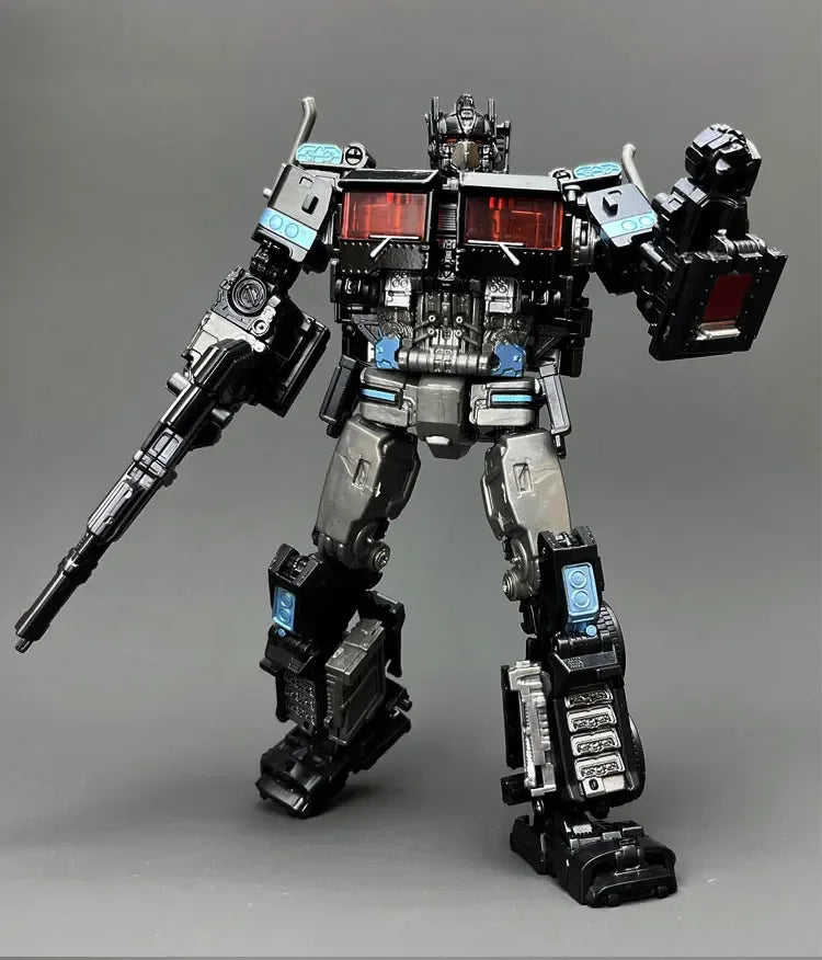 Robot Car Alloy Action Figure – Anime Series Collectible Toy for Kids