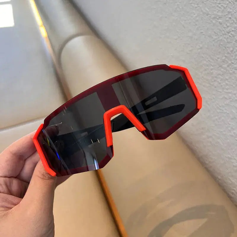 Kids Sport Sunglasses 2-Pack – UV400 Sand & Glare Protection – red black