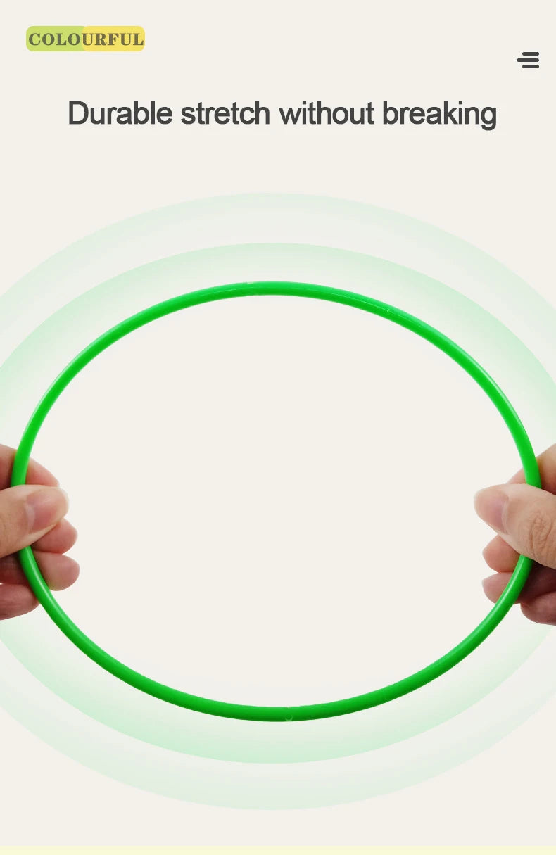 Ring Toss & Stacking Tower Game for Kids