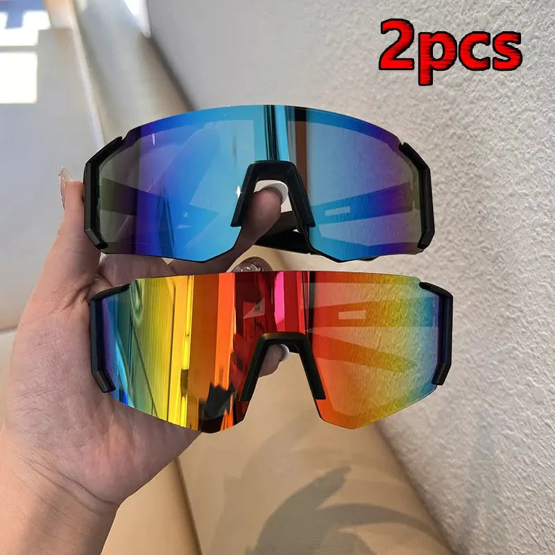 Kids Sport Sunglasses 2-Pack – UV400 Sand & Glare Protection – 2pcs z16