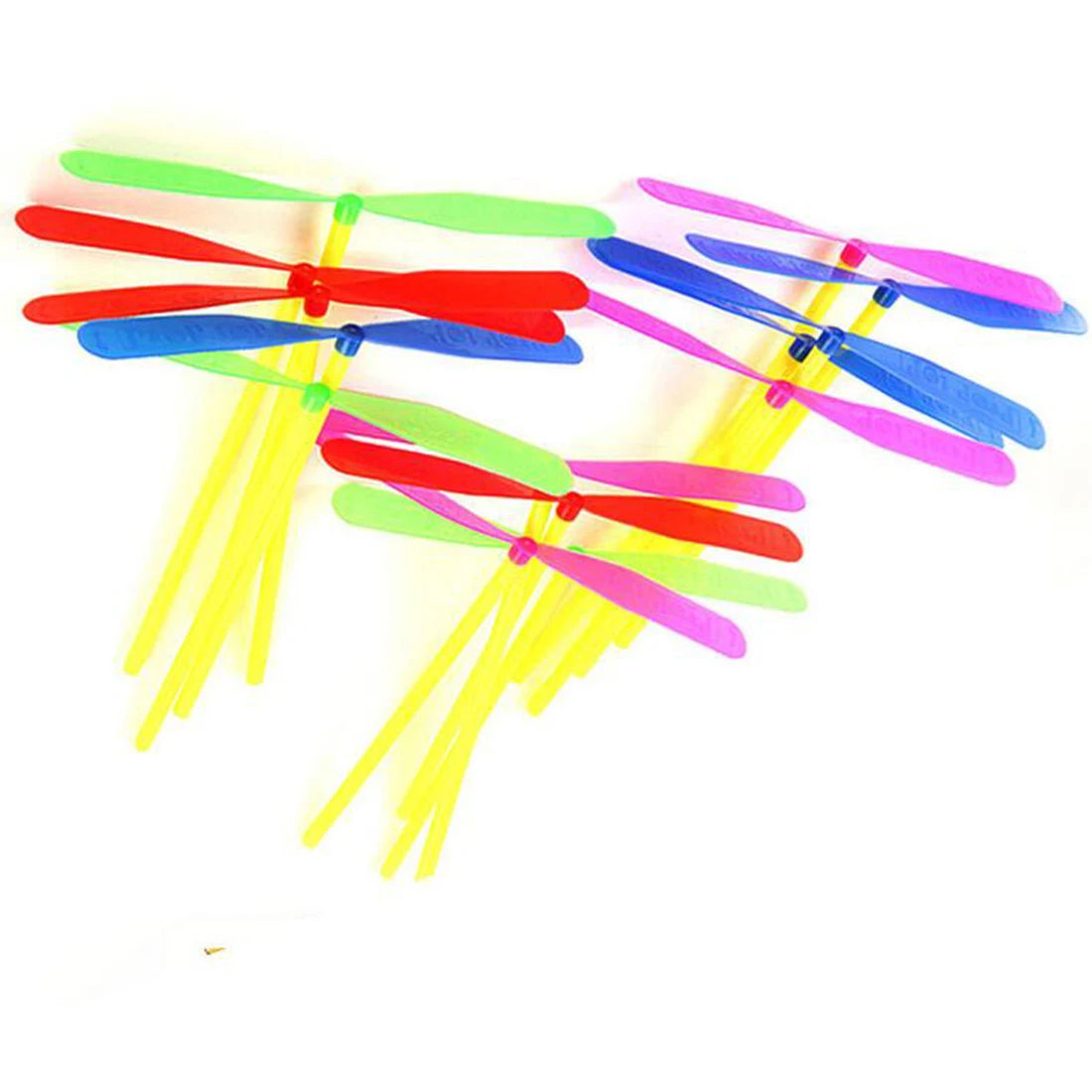 Bamboo Dragonfly Propeller Toy - 10 or 20 Pack