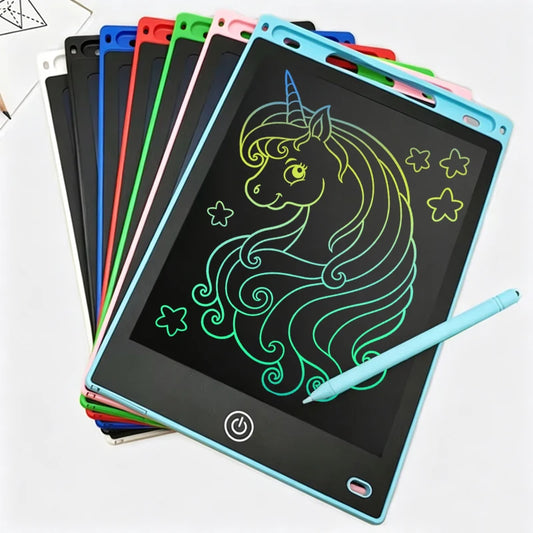 10inch LCD Color Doodle Drawing Board Handwriting Pad Electronic Writing Blackboard Birthday/Back-to-School Gift Educational Toy