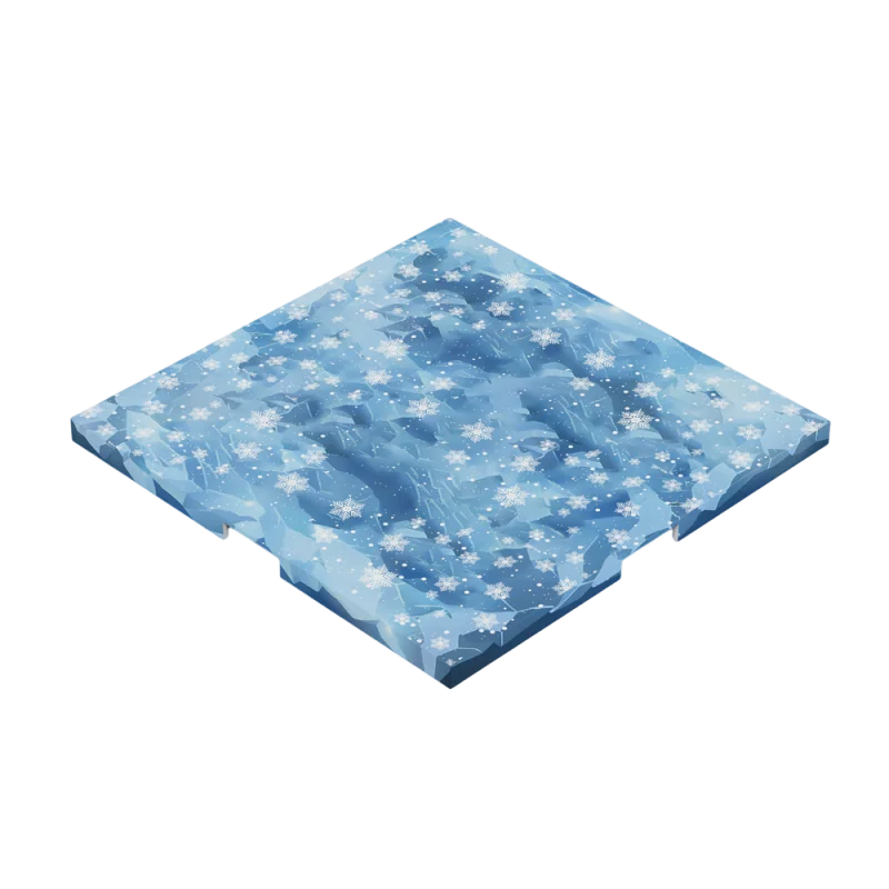Magnetic Building Blocks Magnetic Bottom Plate Match Mine Games World Toys Gifts For Children Lawn Pond Desert Snowfield River