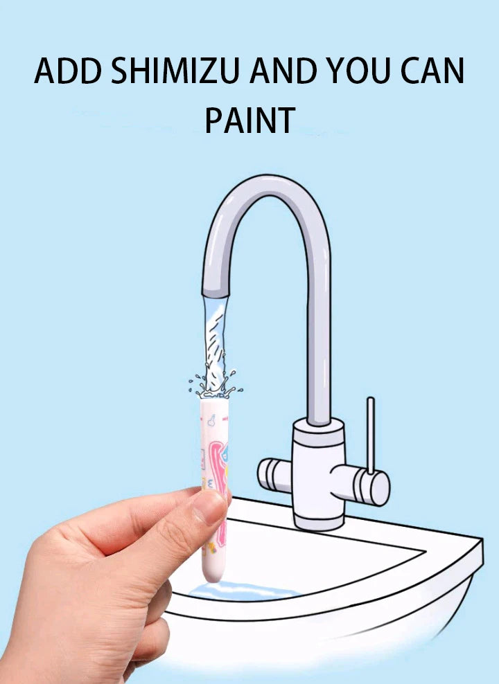 Magic Water Drawing Book – Reusable Montessori Coloring Toy for Kids