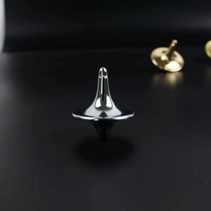 EDC Mini Metal Gyroscope Fingertip Whirlwind Gyro Anti Stress Irritability Fidget Toy Exquisite Decompression Gift