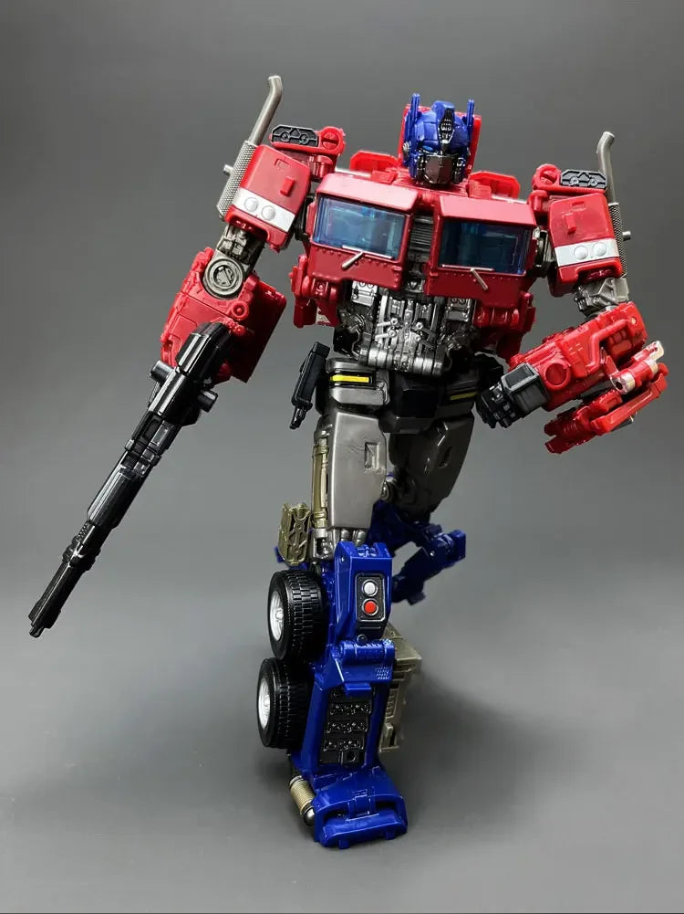 Robot Car Alloy Action Figure – Anime Series Collectible Toy for Kids